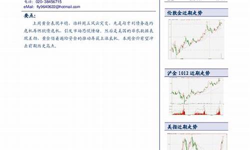 黄金期货周报(黄金期货周报在哪里看)_https://www.czdghg.com_大商所_第1张