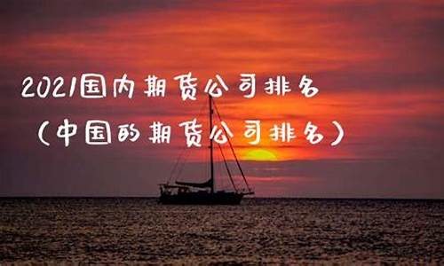 中国的期货公司(中国的期货公司和美国的期货公司)_https://www.czdghg.com_中金所_第1张