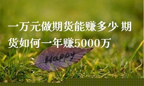 期货能赚(期货能赚钱的都是人精)_https://www.czdghg.com_大商所_第1张