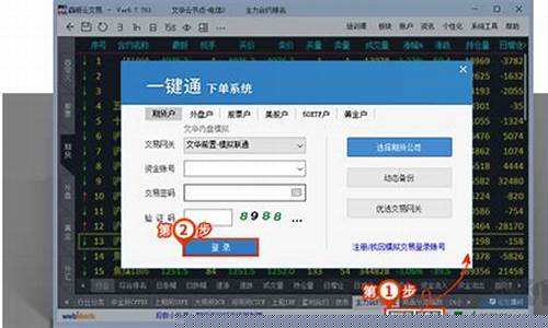 文华模拟期货交易(期货文华软件怎样可用模拟盘)_https://www.czdghg.com_上期所_第1张