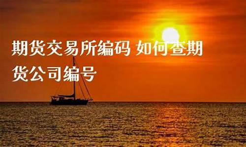 期货公司编号(期货公司编号如何查)_https://www.czdghg.com_上期所_第1张
