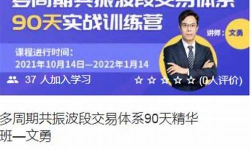 期货杨文勇(张文军期货课程视频)_http://www.czdghg.com_大商所_第1张